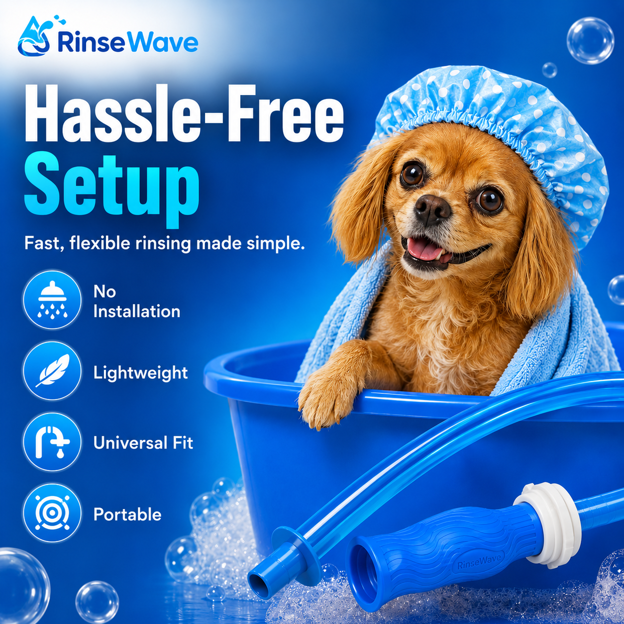 RinseWave™ Replacement Connectors (3 Pack)