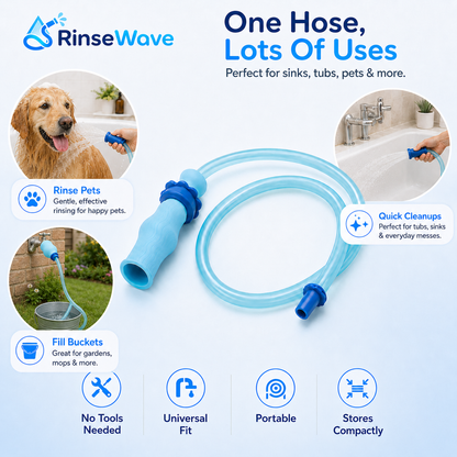 RinseWave™ Tap Hose
